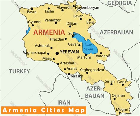 armenia map europe map outline